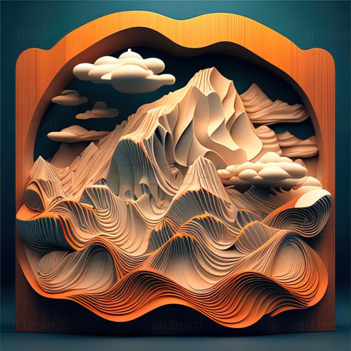 3D модель Хмари (STL)
